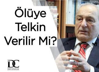 Ölüye Telkin Verilir Mi?