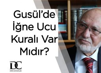 Gusül Abdesti Alırken Kuru Yer Kalmaması Gerektiği Doğru mudur?