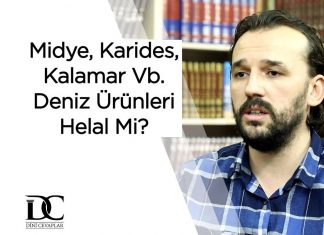 Midye, Karides, Kalamar vb. Deniz Ürünleri Helal mi?